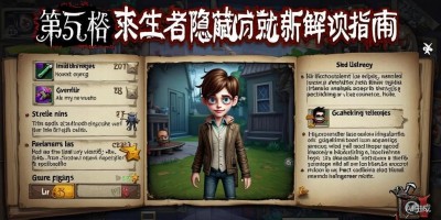 第五人格求生者隐藏成就解锁指南，这些冷门技巧你知道吗？