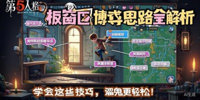 第五人格板窗区博弈思路全解析，学会这些技巧，溜鬼更轻松！