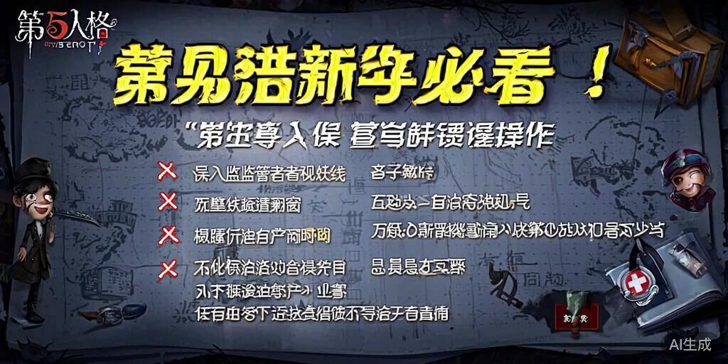 第五人格新手必看！这些常见错误操作你中招了吗？ 第1张