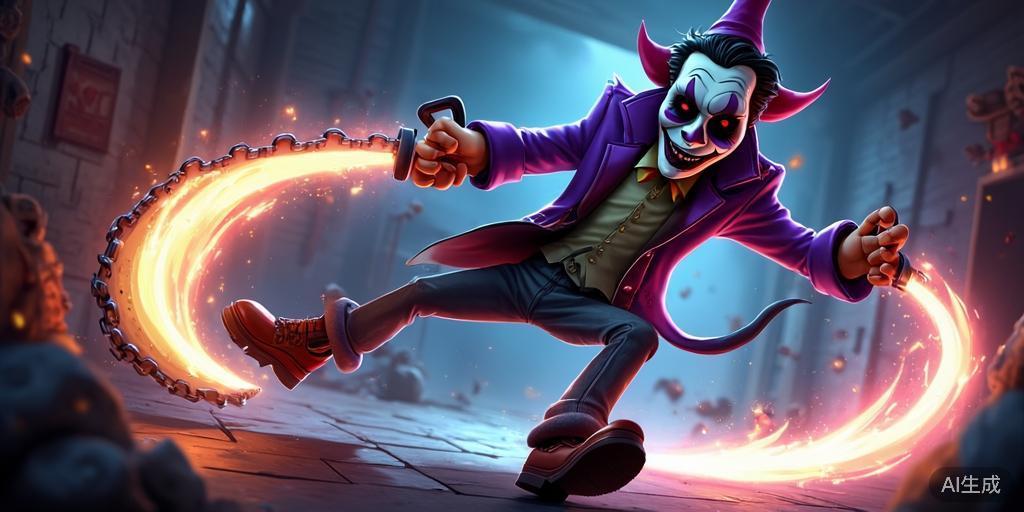 第五人格小丑锯链快速转弯技巧，轻松绕晕监管者！ 第1张