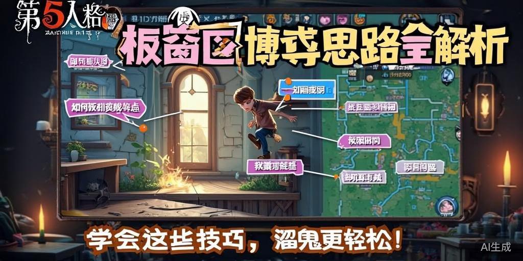 第五人格板窗区博弈思路全解析，学会这些技巧，溜鬼更轻松！ 第1张