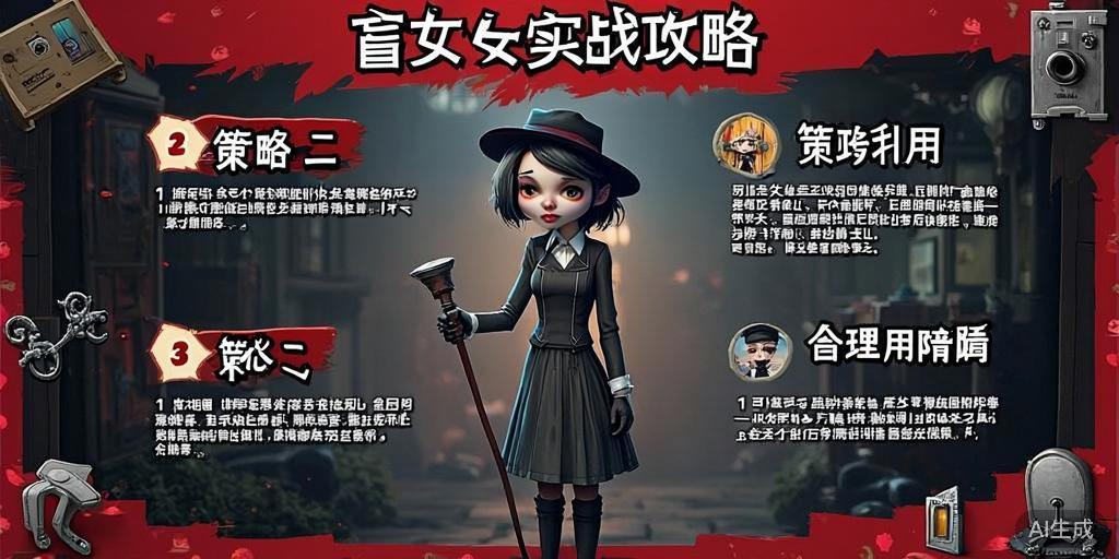 第五人格盲女实战攻略，巧妙躲避追击的三大核心策略 第1张